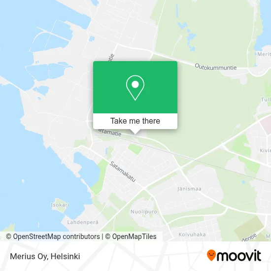 Merius Oy map