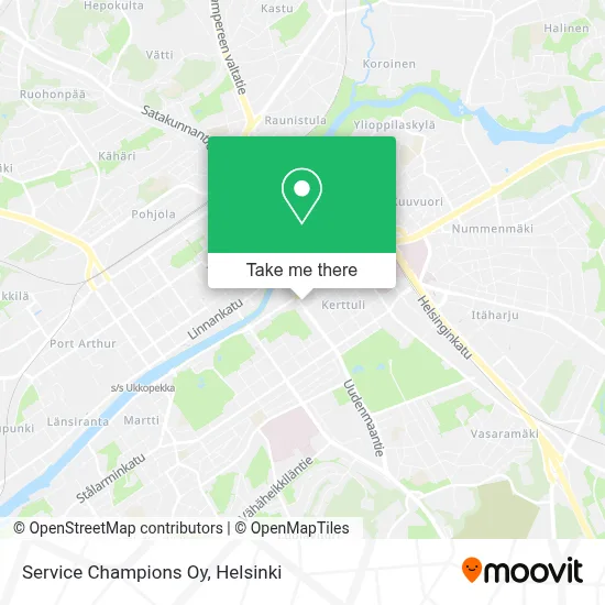 Service Champions Oy map