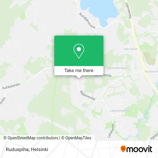 Ruduspiha map