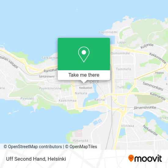 Uff Second Hand map