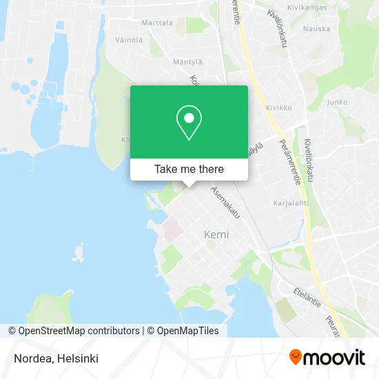 Nordea map