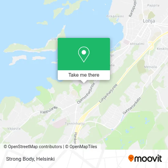 Strong Body map