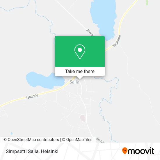 Simpsetti Salla map