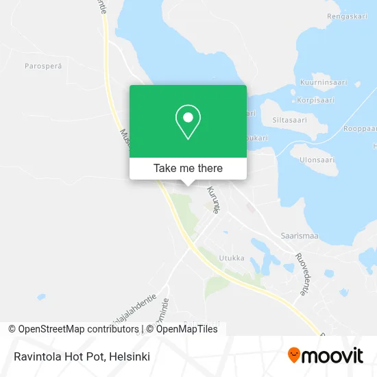 Ravintola Hot Pot map