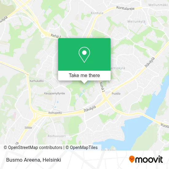 Busmo Areena map