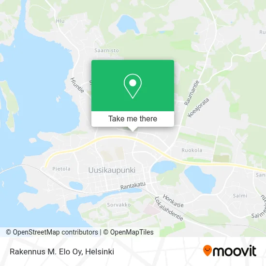 Rakennus M. Elo Oy map