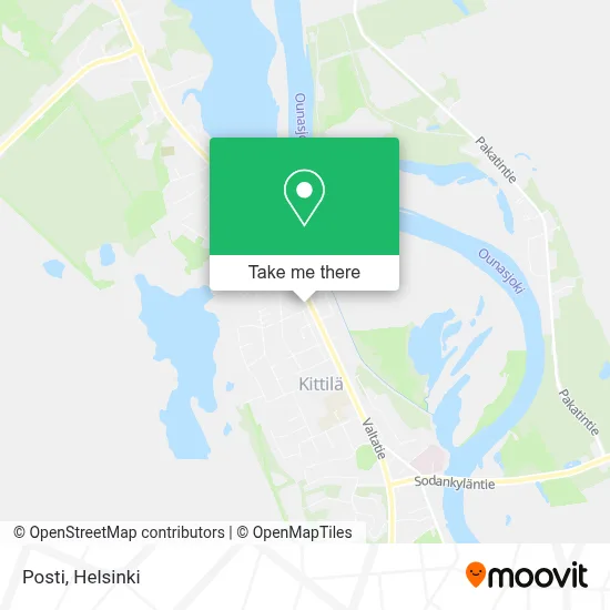 Posti map