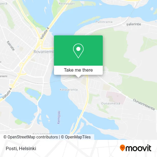 Posti map