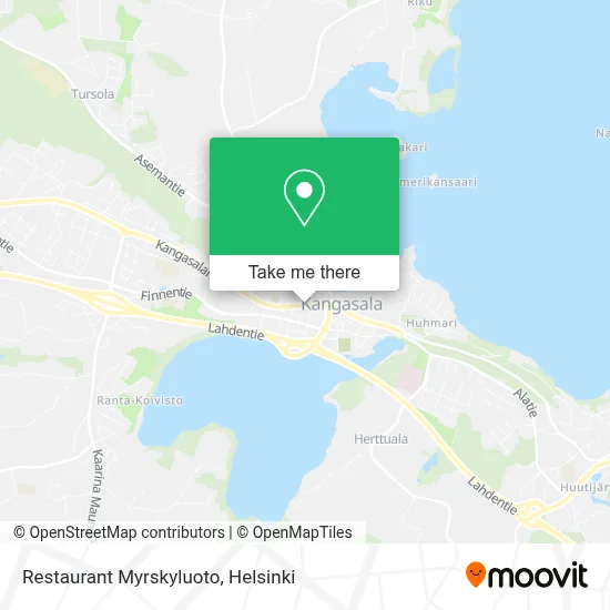 Restaurant Myrskyluoto map