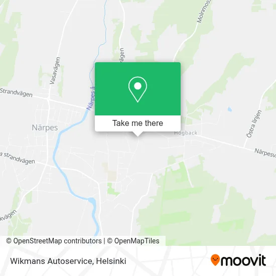 Wikmans Autoservice map