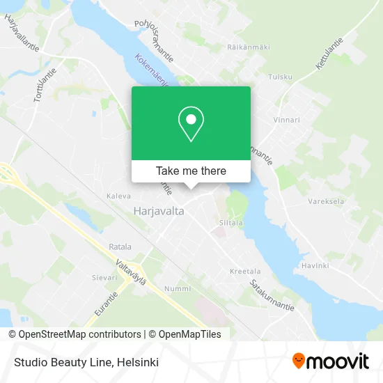 Studio Beauty Line map