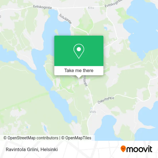 Ravintola Griini map