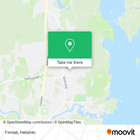 Fimlab map