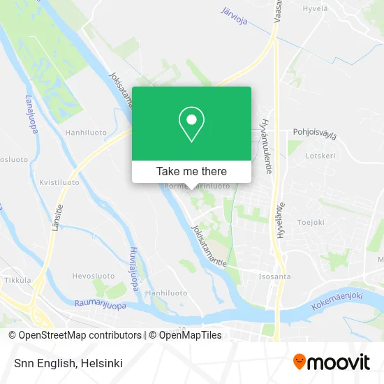 Snn English map