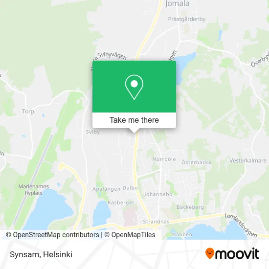Synsam map