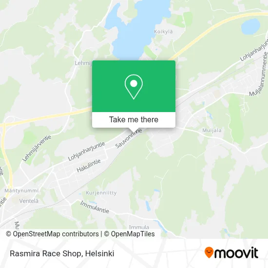 Rasmira Race Shop map