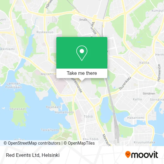 Red Events Ltd map