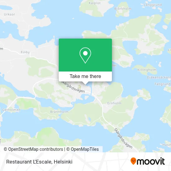Restaurant L'Escale map
