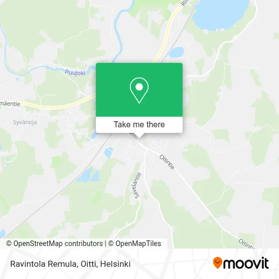 Ravintola Remula, Oitti map