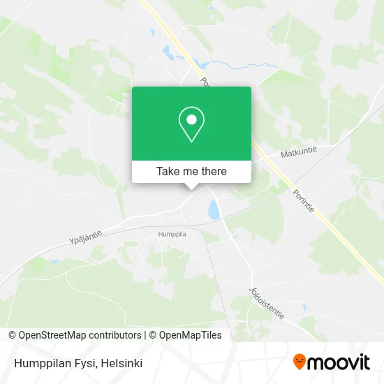 Humppilan Fysi map