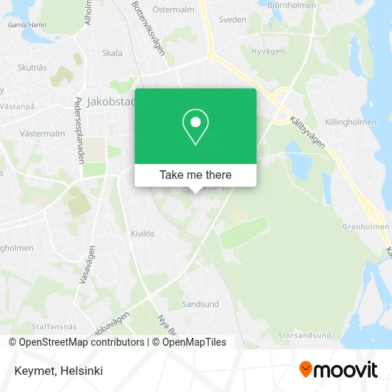 Keymet map