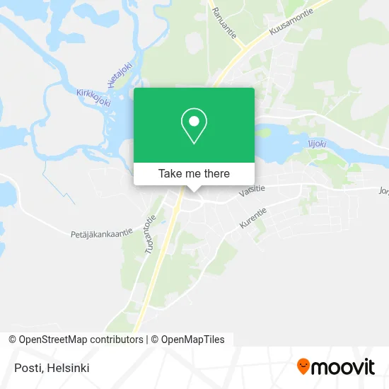 Posti map