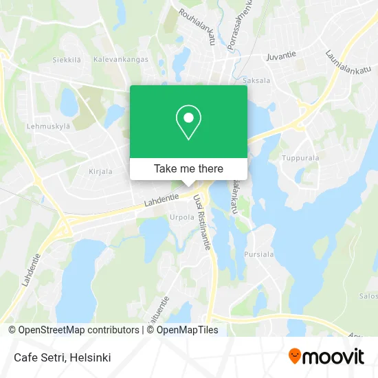 Cafe Setri map