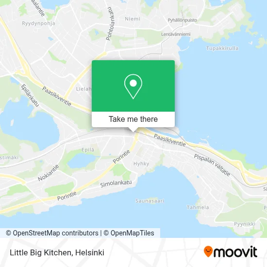 Little Big Kitchen map