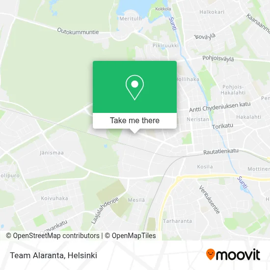 Team Alaranta map
