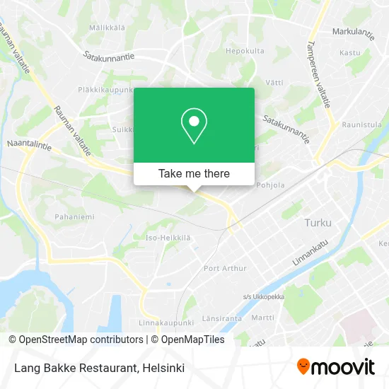 Lang Bakke Restaurant map
