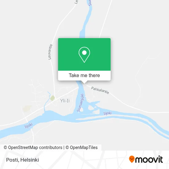 Posti map