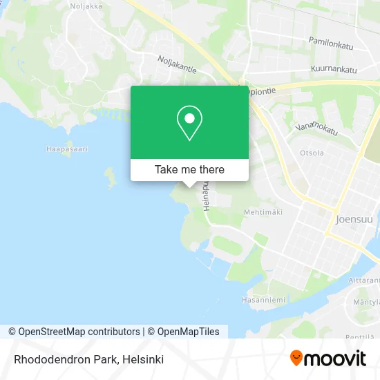 Rhododendron Park map