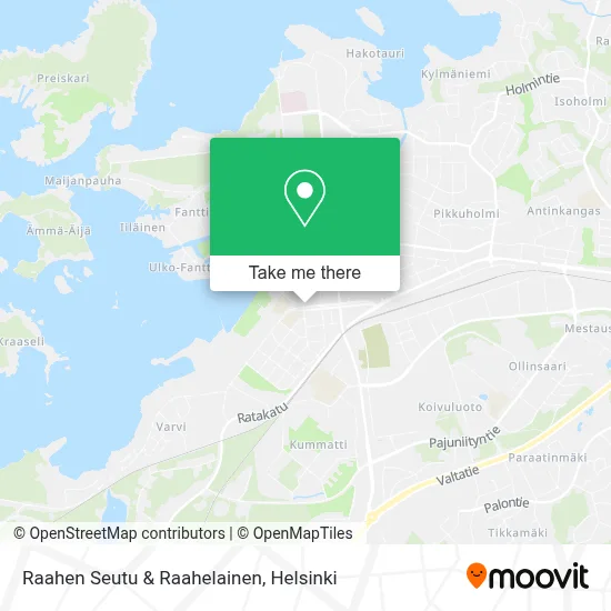 Raahen Seutu & Raahelainen map