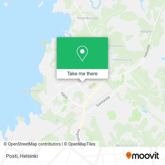 Posti map