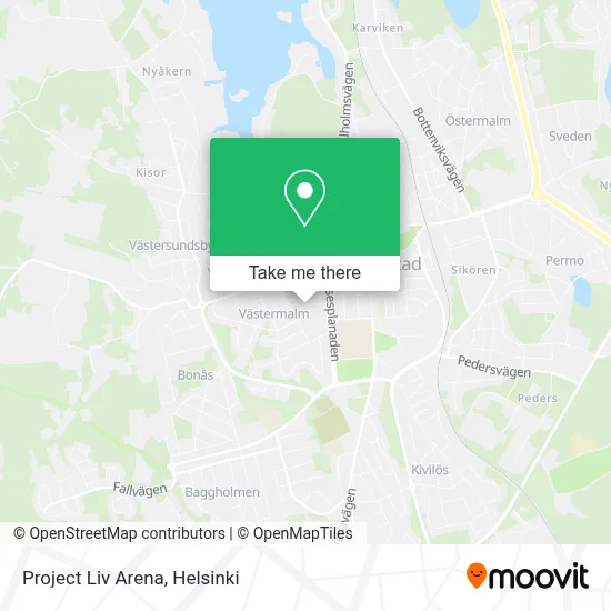 Project Liv Arena map