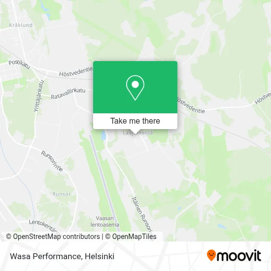 Wasa Performance map