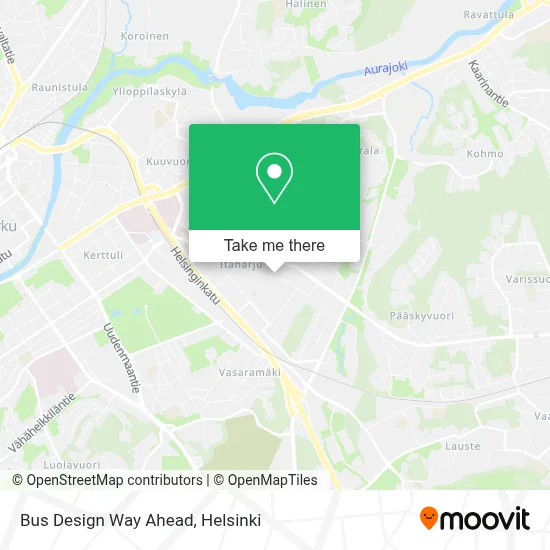 Bus Design Way Ahead map