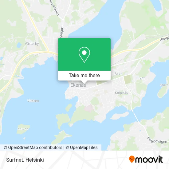 Surfnet map