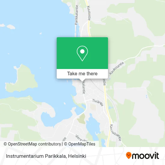 Instrumentarium Parikkala map