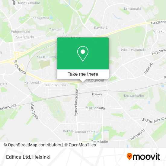 Edifica Ltd map