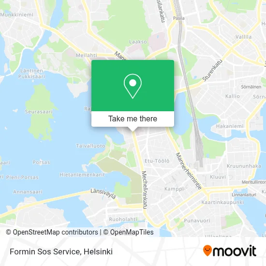 Formin Sos Service map