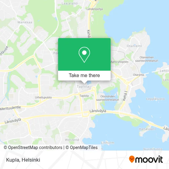 Kupla map