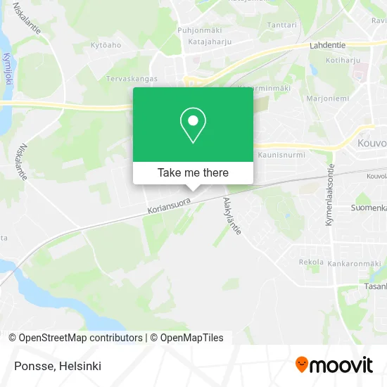 Ponsse map