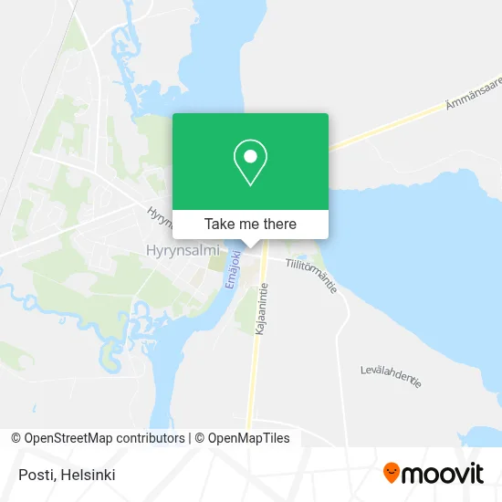 Posti map