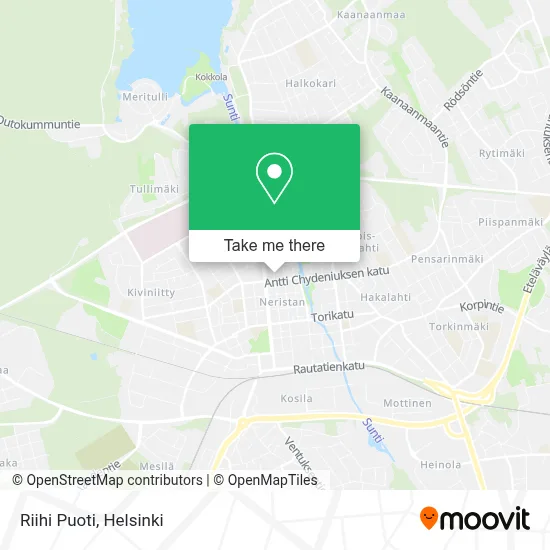 Riihi Puoti map