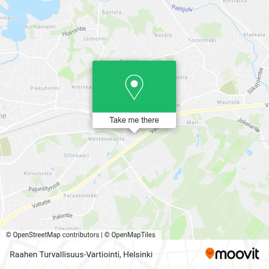 Raahen Turvallisuus-Vartiointi map