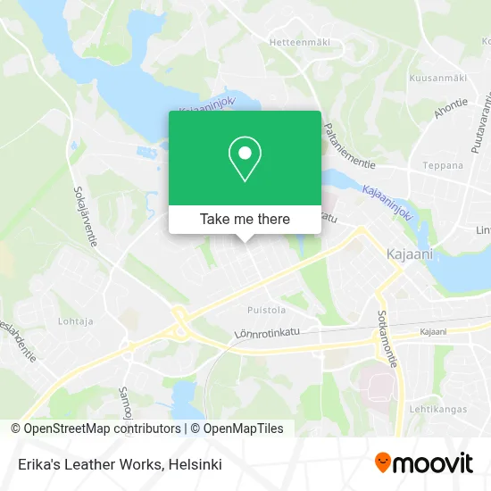 Erika's Leather Works map