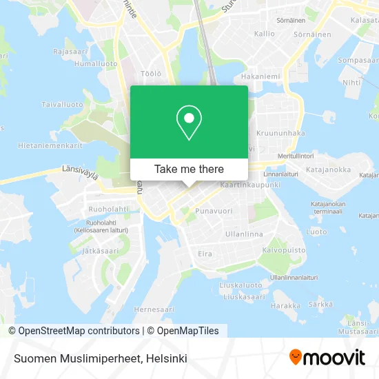 Suomen Muslimiperheet map