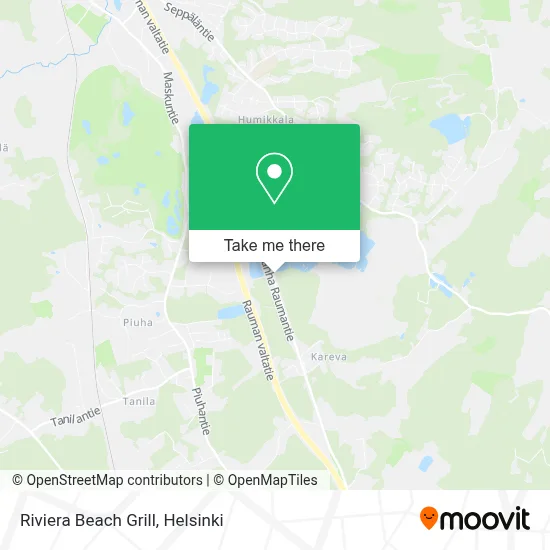 Riviera Beach Grill map