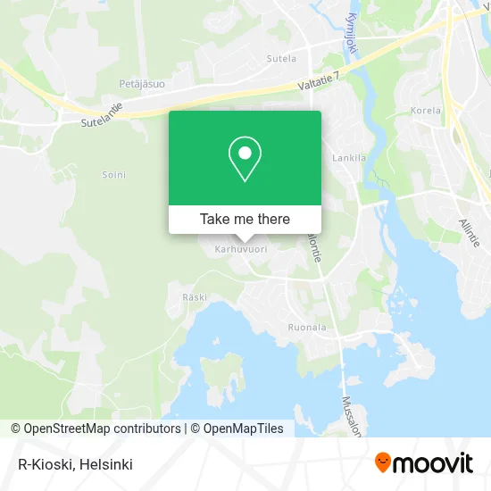 R-Kioski map